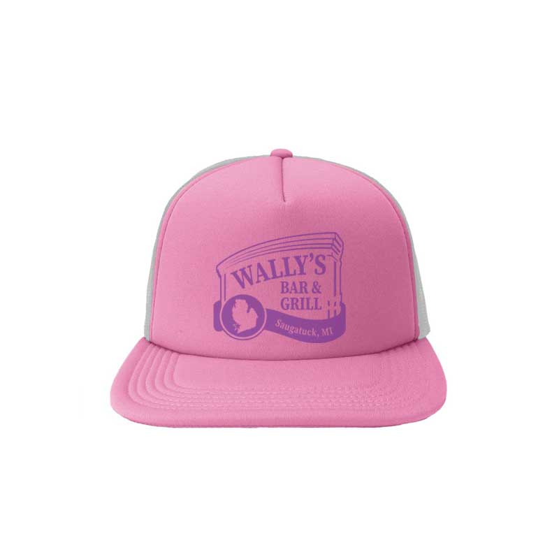 Foam Trucker Hat - Pink / White