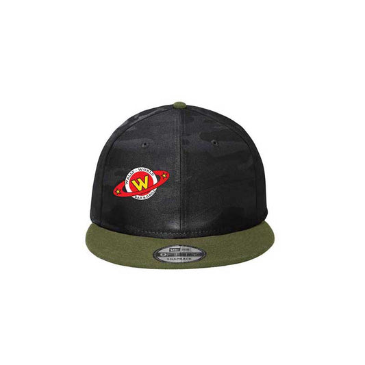 Wally's Globe - Flat Bill New Era Cap